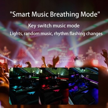 8M EL WIRE ВОЛОКОННО-ОПТИЧЕСКИЙ ОКРУЖАЮЩИЙ СВЕТОДИОД RGB SMART APP