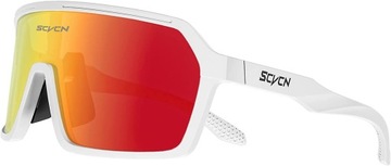 SCVCN Spolaryzowane okulary rowerowe MTB BMX