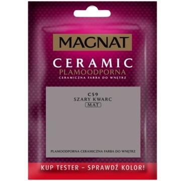 FARBA MAGNAT CERAMIC 0,03L C59 SZARY KWARC