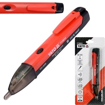 ТЕСТЕР ИНДУКЦИОННОГО НАПРЯЖЕНИЯ YATO 90–1000 В