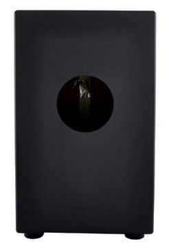 Cajon Millenium BlackBox, матовый черный, эффект малого барабана