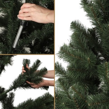 ИСКУССТВЕННАЯ РОЖДЕСТВЕНСКАЯ ЕЛЬ ГУСТАЯ ПРЕМИУМ 220СМ