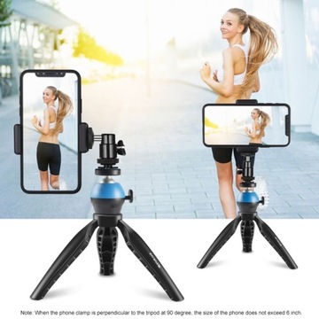 Телефон с фотоштативом, складной ручкой.