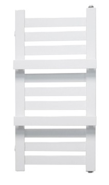 GRZEJNIK ŁAZIENKOWY PRIM ZASILANIE BOCZNE 700X340-390W ROZSTAW PRZYŁĄ.50CM
