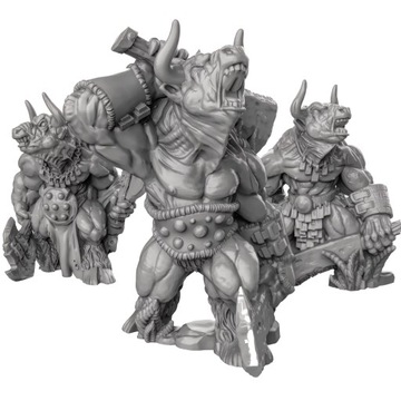 Minotaurs with Two Hand Weapons