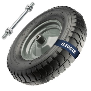 КОЛЕСО КОЛЕСО ДЛЯ ТАЧКИ 4.00-8 400-8 400x8 8PR STRONG С НАДУВАННОЙ ТРУБКОЙ