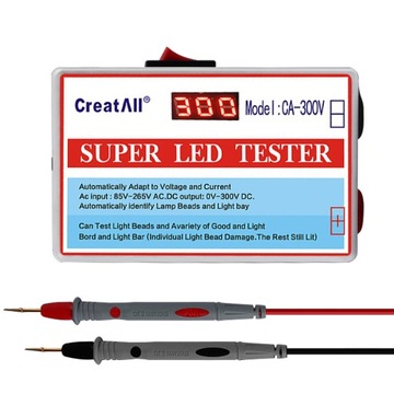 TESTER PODŚWIETLENIA LED CA-300V