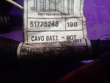 BRAVO II SVAZEK ELEKTRICKÁ AKUMULÁTORU 51775248