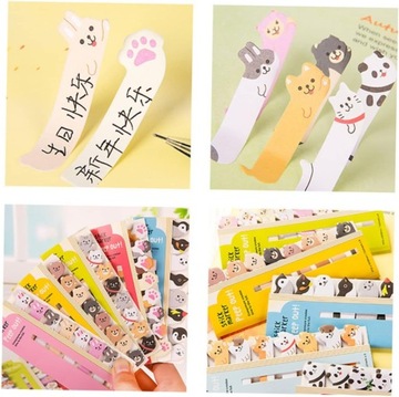 3 шт. наклейки с героями мультфильмов для дневника времени, липкая закладка для заметок