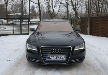 Audi A8 D4 Sedan 3.0 TDI 250KM 2011 Audi A8 Audi A8 3.0 TDI DPF quattro tiptronic 3.0 Diesel 250KM, zdjęcie 1