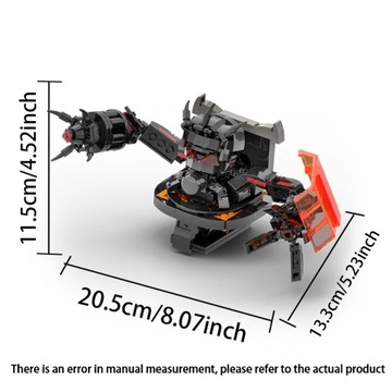 MOC Skibidi Туалетная фигурка Строительные блоки Титан Часы Человек обновление 4