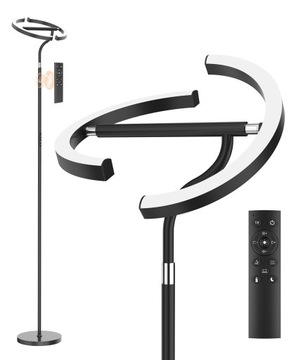 Lampa podłogowa 20W z pilotem, obracania, wys.-175cm