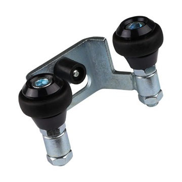 РОЛИКЫ ДЛЯ РАЗДВИЖНЫХ ВОРОТ КАЧАЮЩАЯСЯ ТЕЛЕЖКА 80x80 НАБОР 6 ПРЕДМЕТОВ