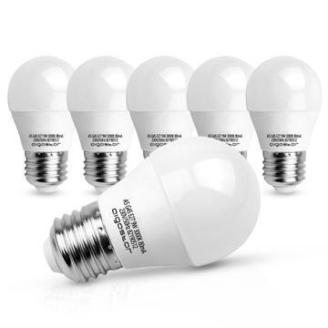 5x Żarówka LED E27 Aigostar 9W=47W 840lm 3000K Ciepła