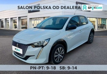 Peugeot 208 II e-208 Elektryczny 136KM 2023 Peugeot 208 Active Pack Salon PL Od Reki Zadbany FV23 Kredyt 0 Leasing od