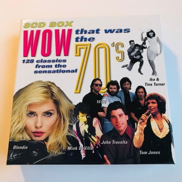 Wow That Was The 70's / Blondie, Travolta... (8CD)