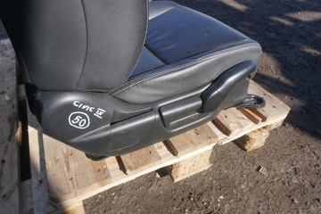 HONDA CIVIC IX FOTELE GRZANE KANAPA SKORA CZARNA 2011-2016rok UK