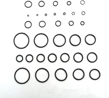 УПЛОТНИТЕЛЬНЫЕ КОЛЬЦА МЕТРИЧЕСКИЕ, МАСЛОСТОЙКИЕ УПЛОТНЕНИЯ, 419 ШТ.