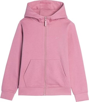 4F bluza dziecięca bawełna różowy TSWSF636 rozmiar 146