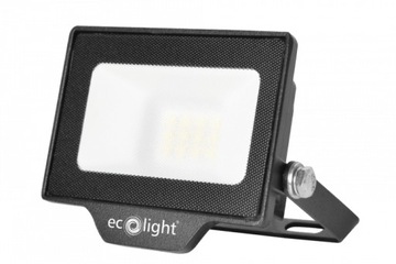 Eco Light Naświetlacz NL-1 10W 4000K z możliwością dołożenia czujnika EC201
