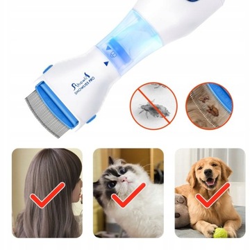 ГРЕБЕНЬ НИТ УДАЛЯЕТ БЛОХ ЭЛЕКТРИЧЕСКИЙ ФИЛЬТР ПЫЛЕСОС ТЕРМИНАТОР