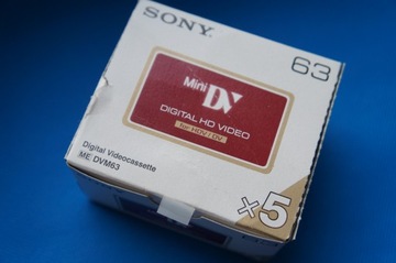 KASETA SONY DVM63HD MiniDV HDV 1 szt