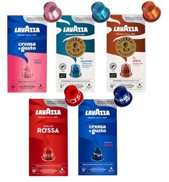 Kapsułki Z Kawą Do Nespresso Marki Lavazza Espresso Mix 50 szt