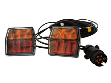 ZESTAW LAMP ŚWIATŁA DO PRZYCZEP LAMPY TYLNE LED222