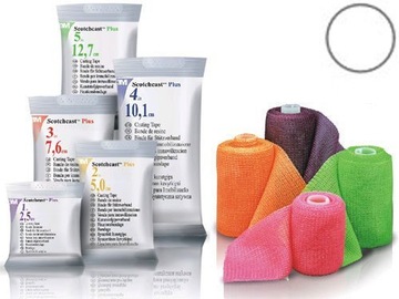 3M Scotchcast - lekki gips 12,7cm x 3,6m - biały
