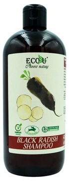 Czarna rzodkiew szampon do włosów 500 ml ECOU