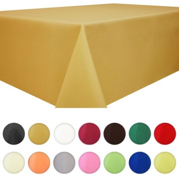 Obrus na zakładkę długi bieżnik 130x380 cm KOLORY