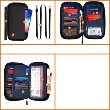 ЧЕХОЛ-ОРГАНИЗАТОР ДЛЯ ДОКУМЕНТОВ RFID