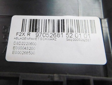 BMW F20 120I 18R 5D MŘÍŽKA VENTILACE TUNEL ZADNÍ