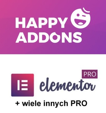 Happy Addons For Elementor + inne PRO WordPress