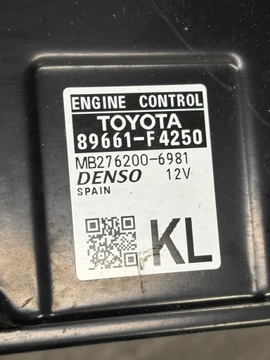 JEDNOTKA MOTORU TOYOTA CHR C-HR 89661-F4250 ORIG.