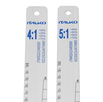 LISTWA DO MIESZANIA FARB LAKIERU 4:1/5:1- 35cm