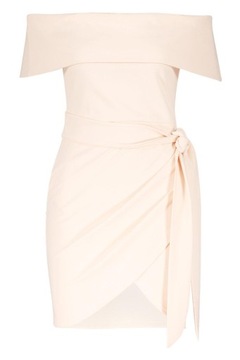 B4E211 СВЕТЛО-РОЗОВОЕ МИНИ-ПЛАТЬЕ BOOHOO XL