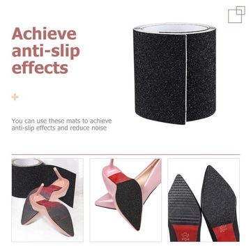 Подошва с прозрачными наклейками, нескользящая подушечка для обуви, стельки для ботинок, противоскользящие ручки снизу