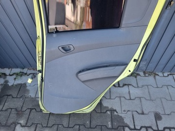 CHEVROLET SPARK III 09-15 DVEŘE PRAVÝ ZADNÍ KOMPLETNÍ GJT