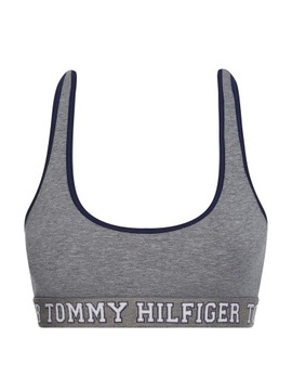 TOMMY HILFIGER STANIK BIUSTONOSZ TRIANGLE GRAY r.S