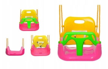 Модульные детские садовые качели 3 в 1, прочные на веревках, безопасные