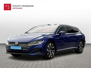 Volkswagen Arteon Fastback Facelifting 2.0 TDI 200KM 2023 Volkswagen Arteon TDI 4Motion 200KM R-Line Webasto Panorama Hak Head-u