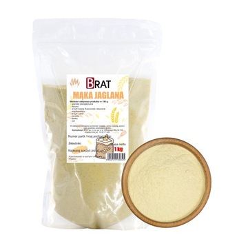 Mąka jaglana 1kg z kaszy JAGLANEJ 100% NATURALNA
