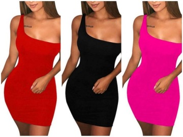 MODERN ASYMMETRIC PINK BLUCE ON ONE ARM различные цвета M/L