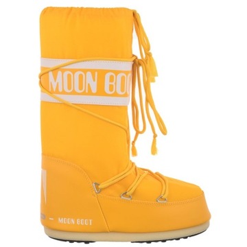 Buty Śniegowce Moon Boot Nylon 14004400084 Żółte