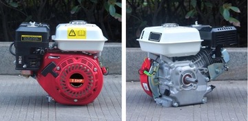 SILNIK SPALINOWY 7,5KM GX160 DO ZAGĘSZCZARKI AGREGATU +OLEJ+KLIN wałek 20mm