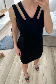 Sukienka mała czarna mini primark S