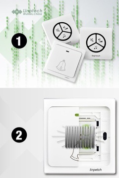 БЕСПРОВОДНОЙ НАРУЖНЫЙ ДВЕРНОЙ ЗВОНОК БЕЗ АККУМУЛЯТОРА LINBELL G1 ВОДОНЕПРОНИЦАЕМЫЙ IPX7