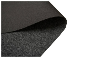 szer. 4 m PRAKTYCZNA TRWAŁA SAMOCHODOWA WYKŁADZINA IGŁOWANA SZARA