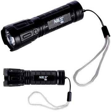 Bardzo mocna latarka LED KIESZONKOWA akumulatorowa USB mini mała